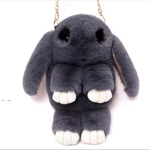 NEW Plush Rabbit Shoulder Bag Crossbody